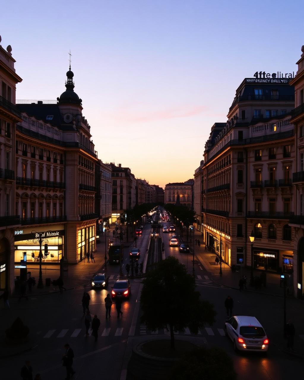 Madrid cityscape